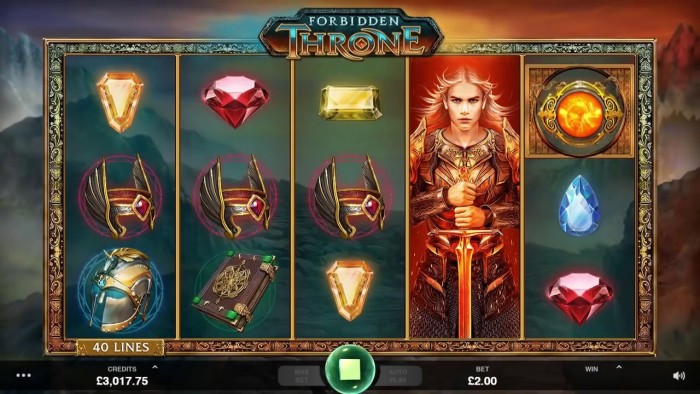 Бонусы казино Фараон для игры на слотах  «Forbidden Throne»